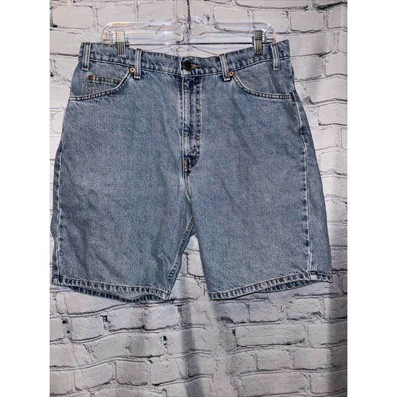 Levi's Other - Vintage Levis 550 Shorts Relaxed Fit 36 Denim 90s Jean White Tab Denim Dad